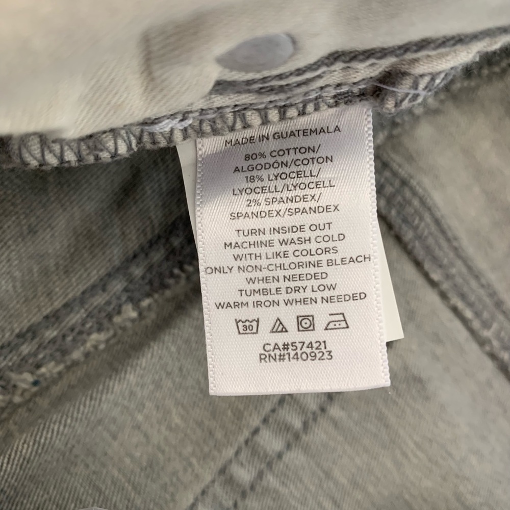 LOFT Curvy High-Rise Skinny Jeans Sz 30/10 - Picture 8 of 9